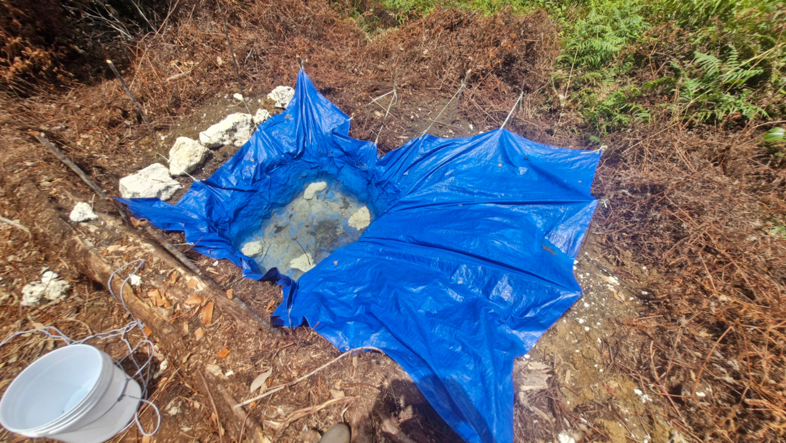 Système de stockage d'eau pour les jours de sécheresse