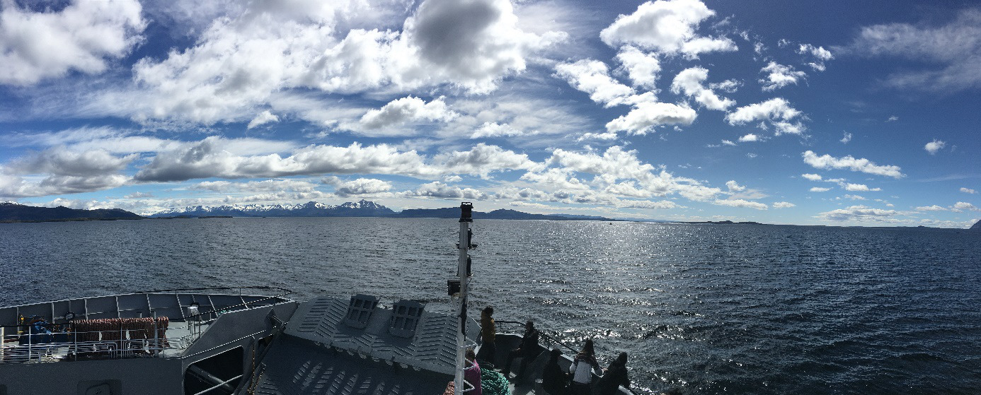Navegación de más de 26 horas, por los canales patagónicos, entre Puerto Natales y Puerto Edén. Foto: María José Fernández
